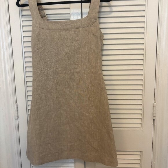 NWT Abercrombie & Fitch Linen Mini Dress - Picture 1 of 5